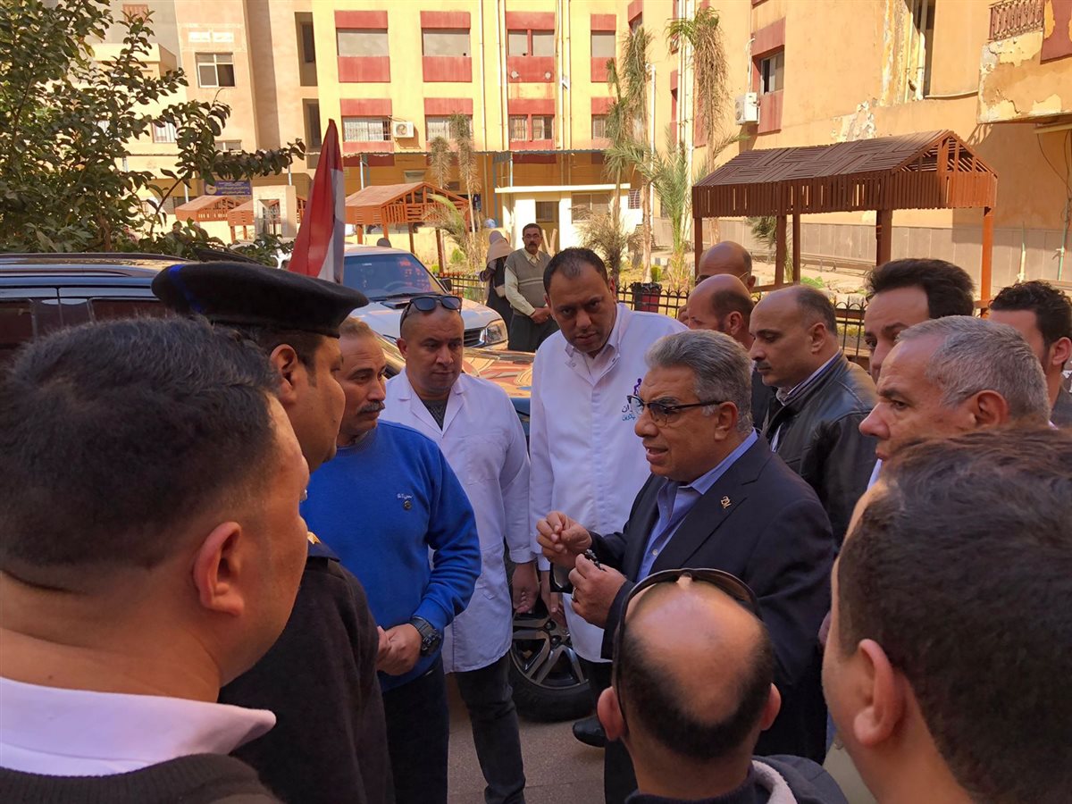 جولة محافظ الدقهلية