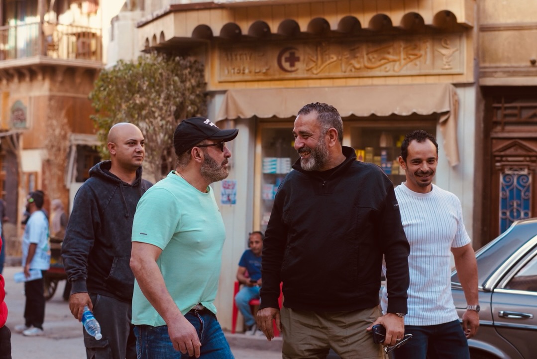 أحمد السقا يزور لوكيشن تصوير مناعة