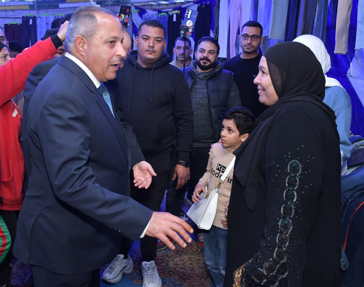 افتتاح معرض أهلا رمضان ببورسعيد 
