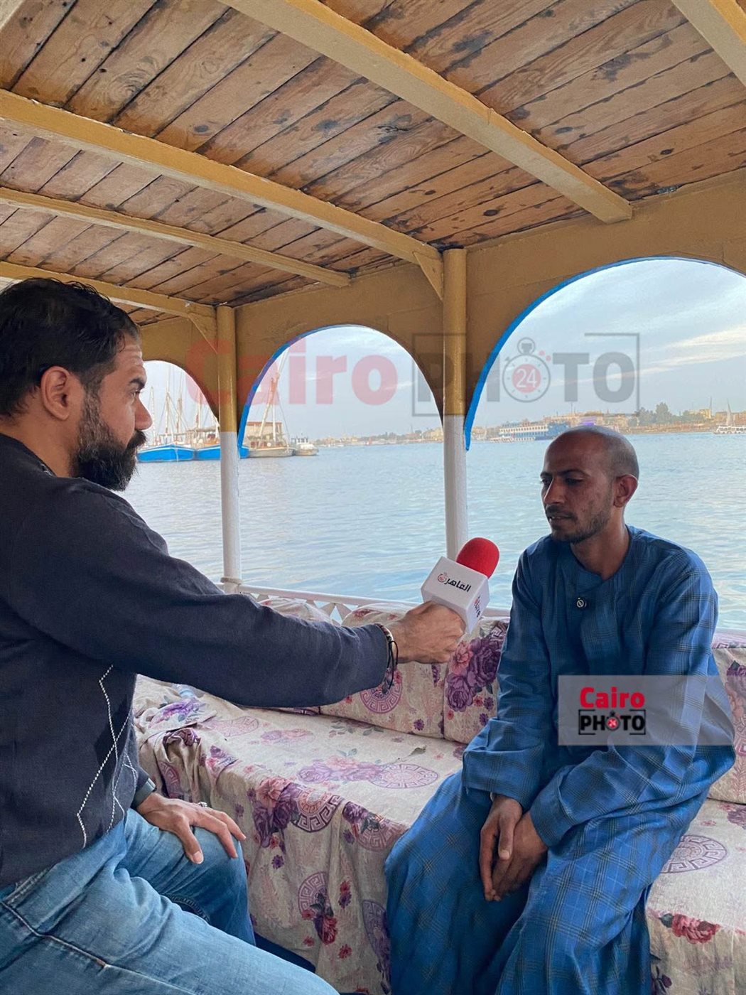 شاب الأقصر الشهم كما وصفتة سائحة فرنسية وأول ظهور&nbsp;