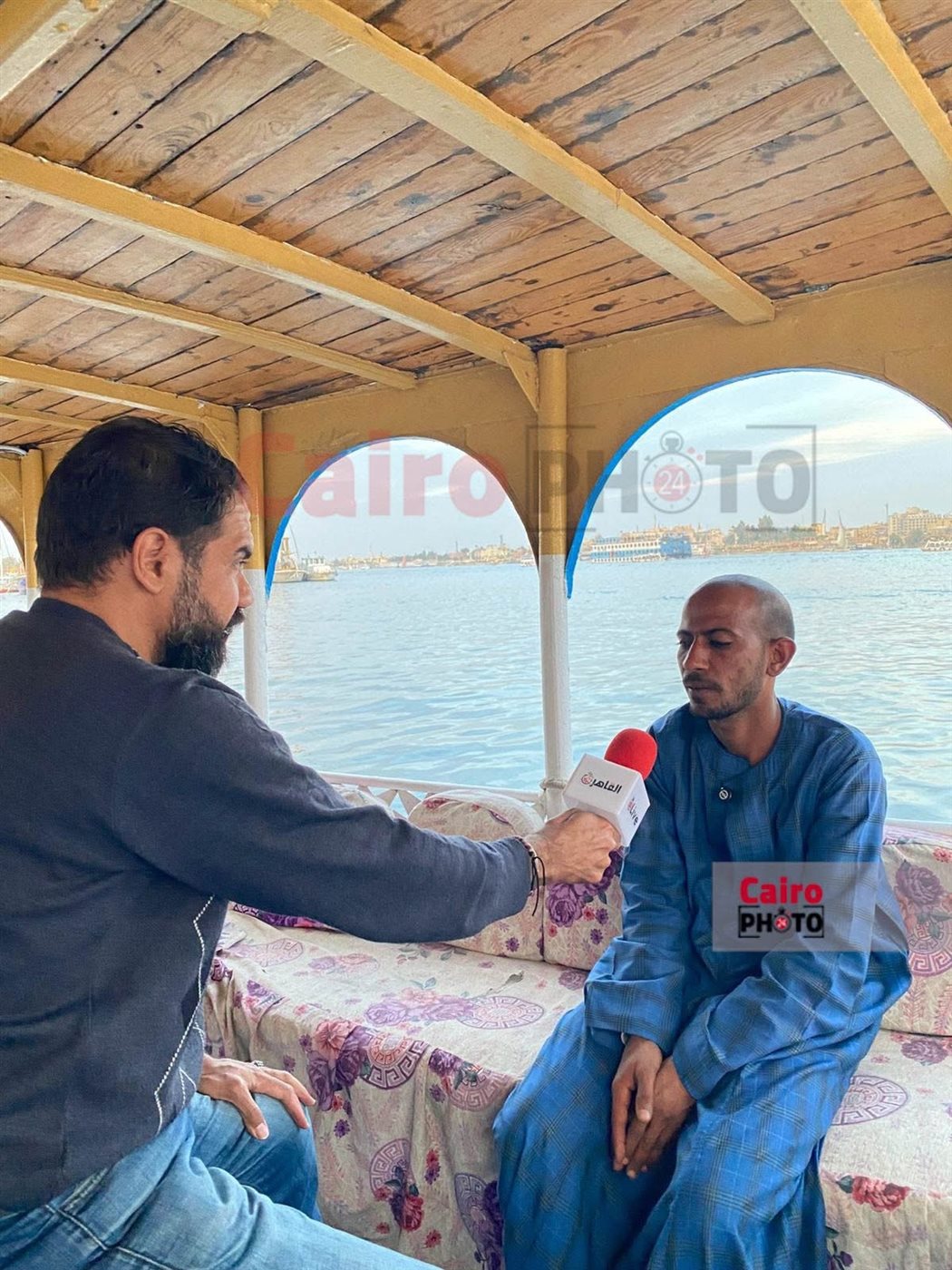 شاب الأقصر الشهم كما وصفتة سائحة فرنسية وأول ظهور&nbsp;