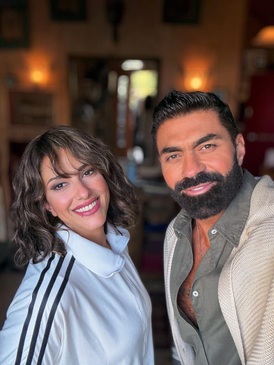 خالد سليم وحنان مطاوع