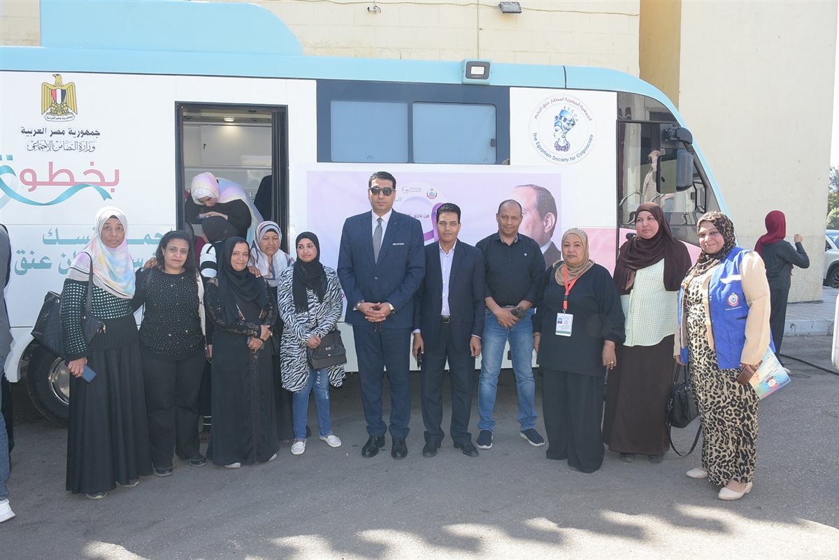 نائب محافظ الأقصر يشهد انطلاق قافلة من بدرى أمان