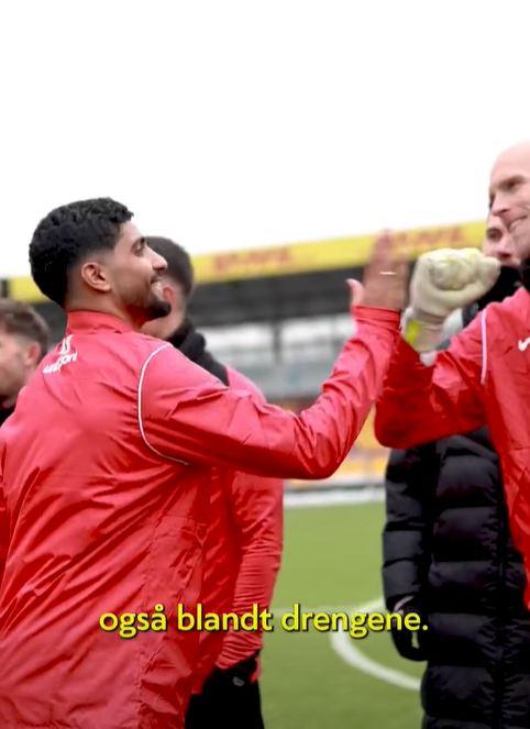 الظهور الأول لإبراهيم عادل مع نورشيلاند الدنماركي