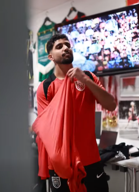 الظهور الأول لإبراهيم عادل مع نورشيلاند الدنماركي