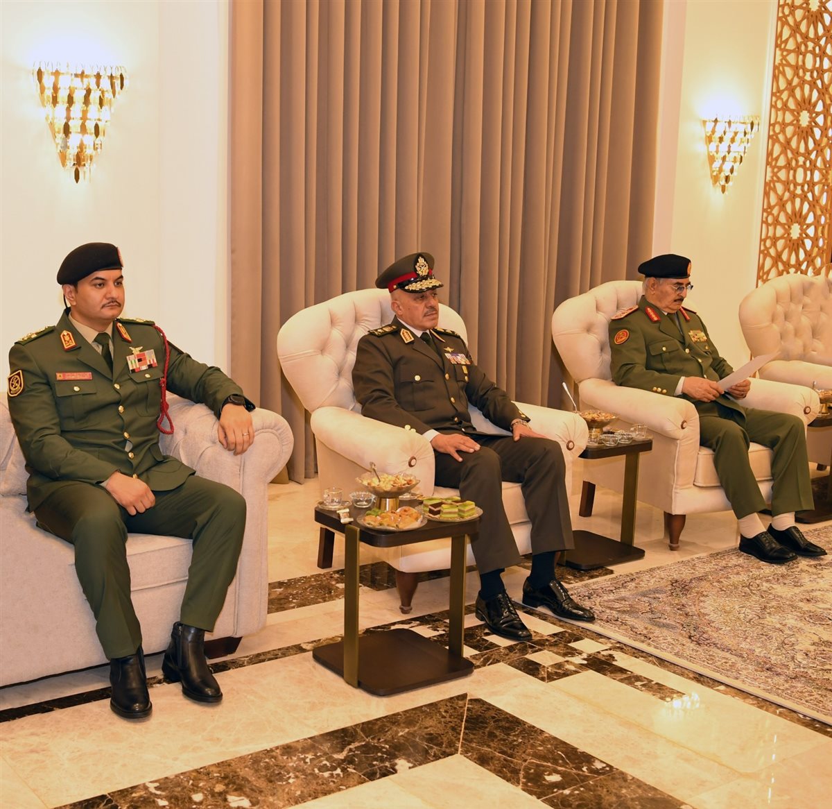 زيارة رئيس أركان حرب القوات المسلحة ليبيا&nbsp;