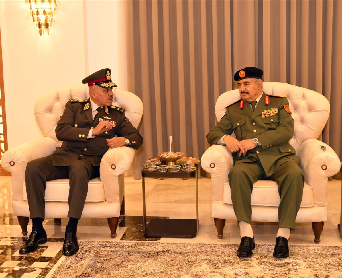 زيارة رئيس أركان حرب القوات المسلحة ليبيا&nbsp;