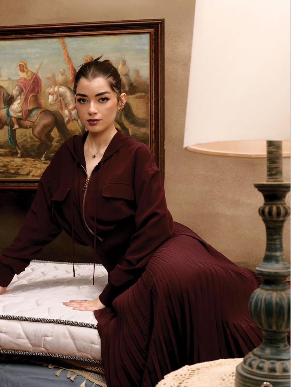 <strong>ليلى زاهر أول فنانة مصرية تتصدر غلاف Louis Vuitton</strong>