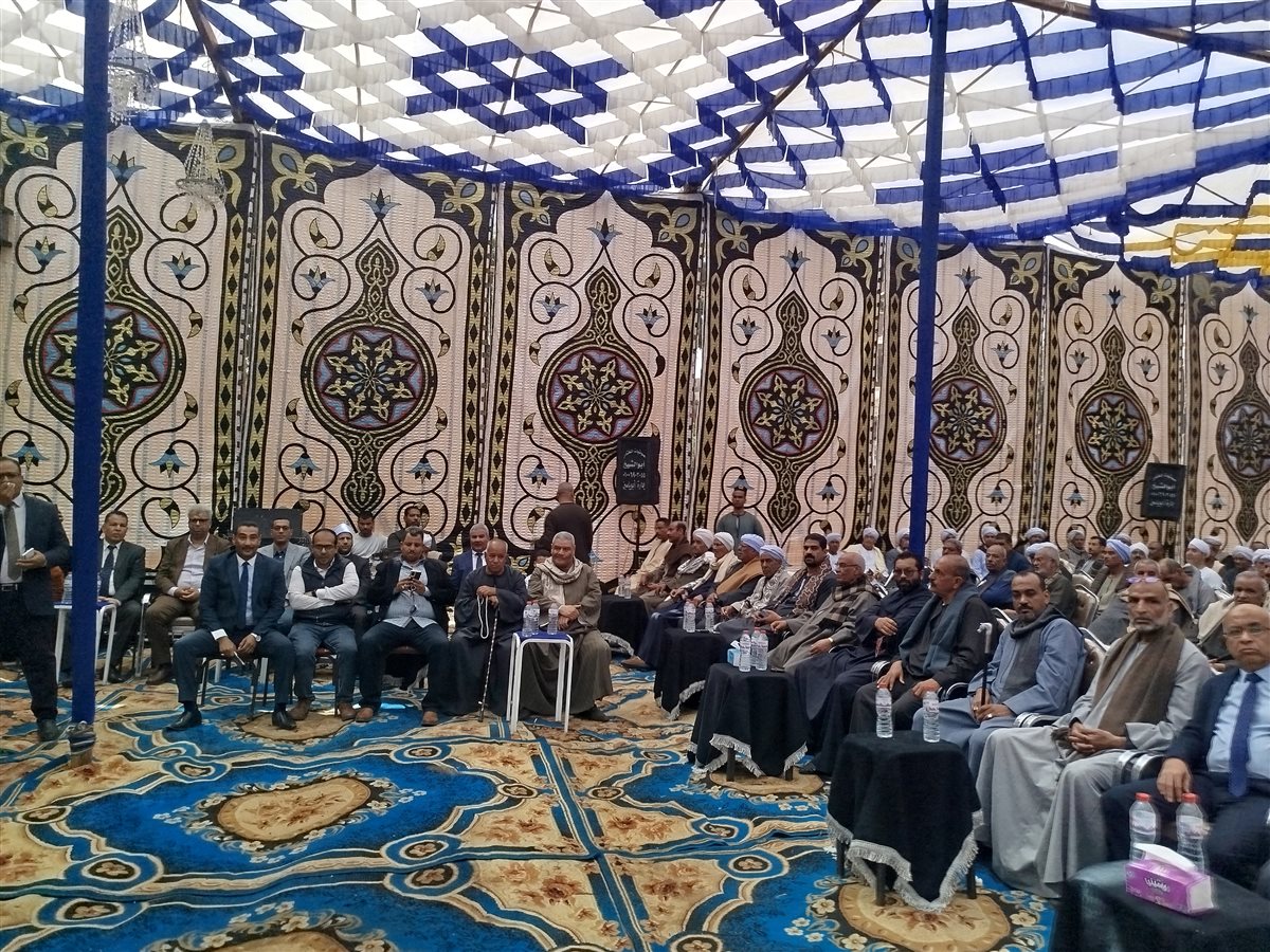 الصلح بين عائلتين بقرية الترامسة وسط تشديدات أمنية&nbsp;