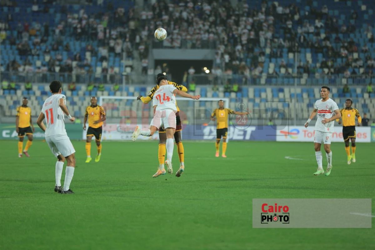 مباراة الزمالك وكايزر تشيفز في كأس الكونفدرالية الإفريقية (4)