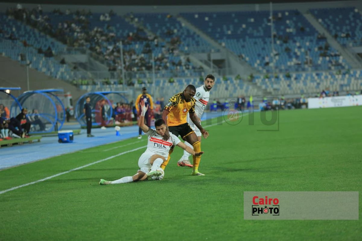 مباراة الزمالك وكايزر تشيفز في كأس الكونفدرالية الإفريقية (8)