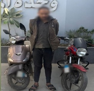 القبض على المتهم بسرقة الدراجة بالقاهرة بعد توثيق مندوب شحن للواقعة