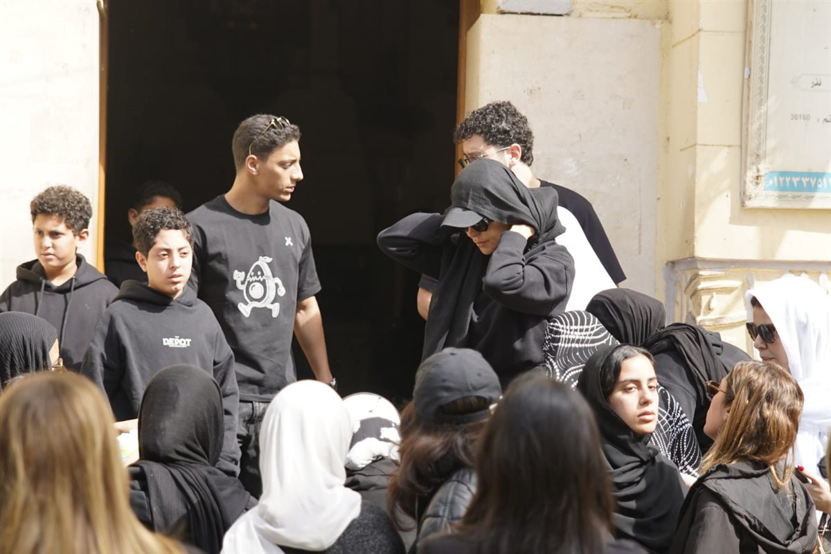 جنازة والدة ريم مصطفى