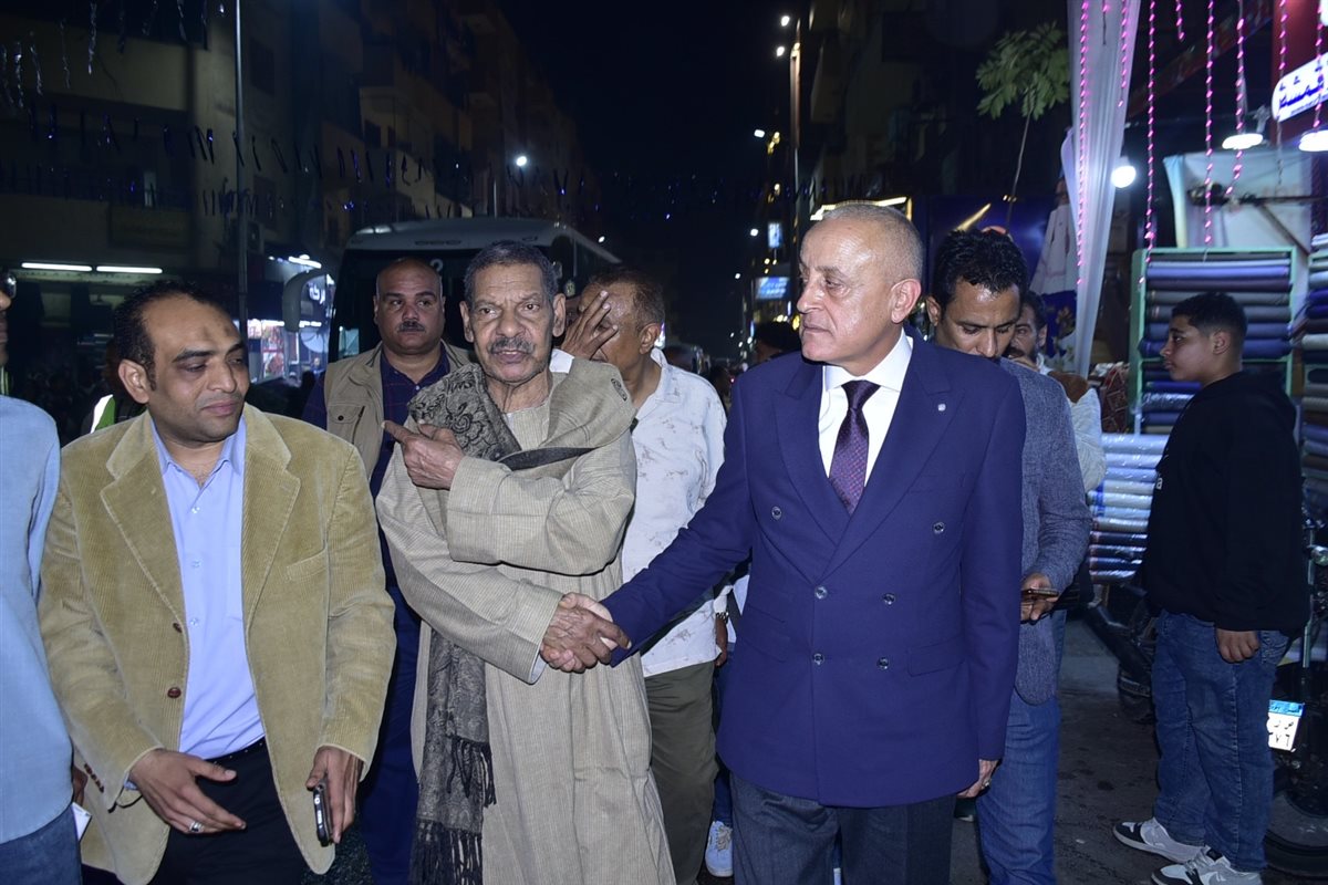 جولة محافظ الأقصر بالسوق السياحي&nbsp;