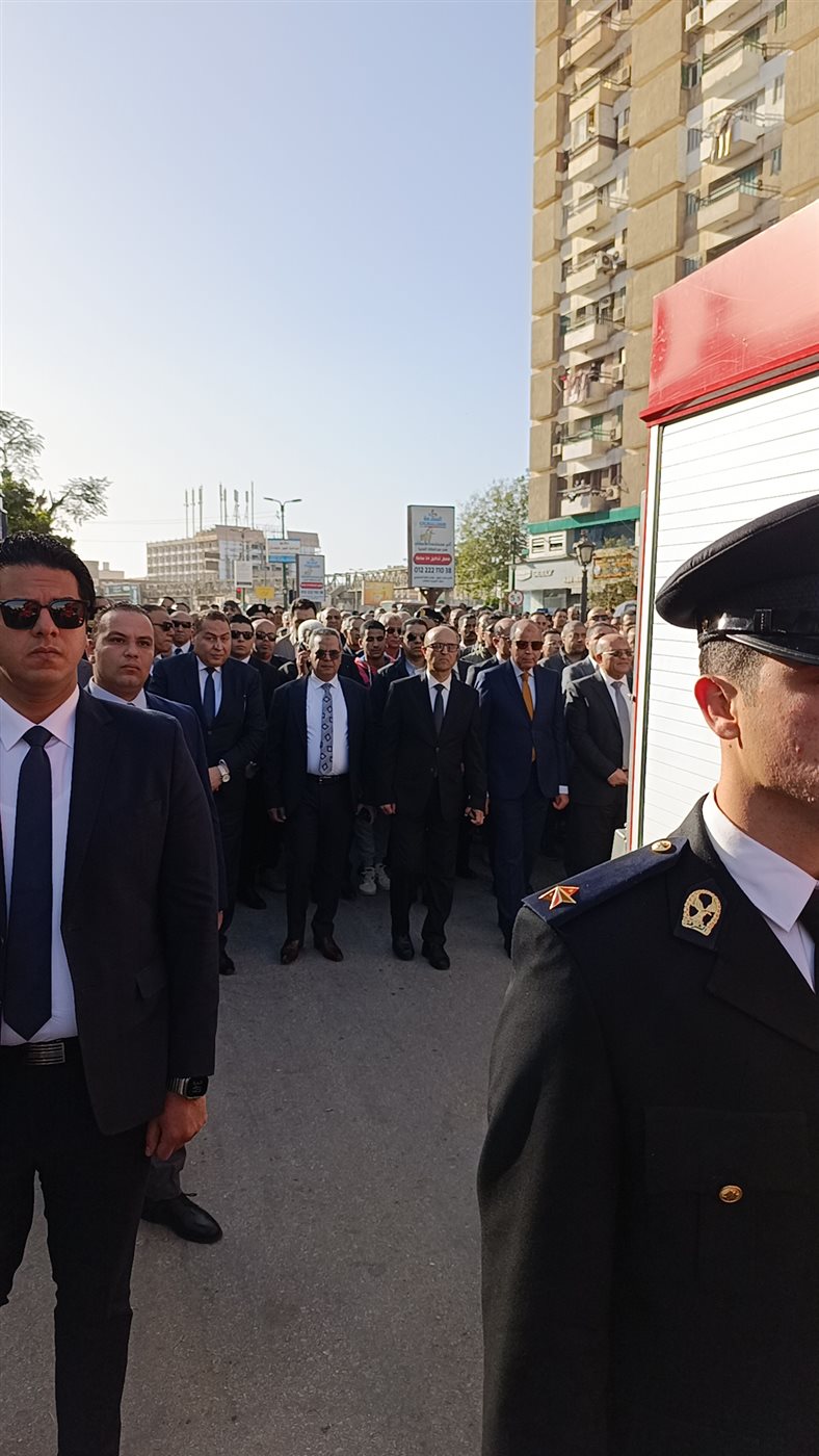جنازة عسكرية مهيبة للواء مصطفى خليل