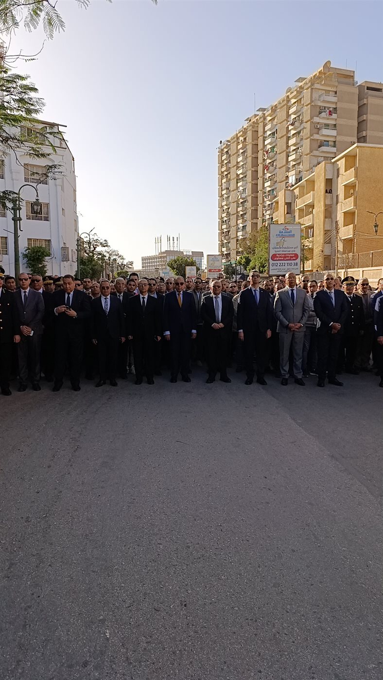 جنازة عسكرية مهيبة للواء مصطفى خليل