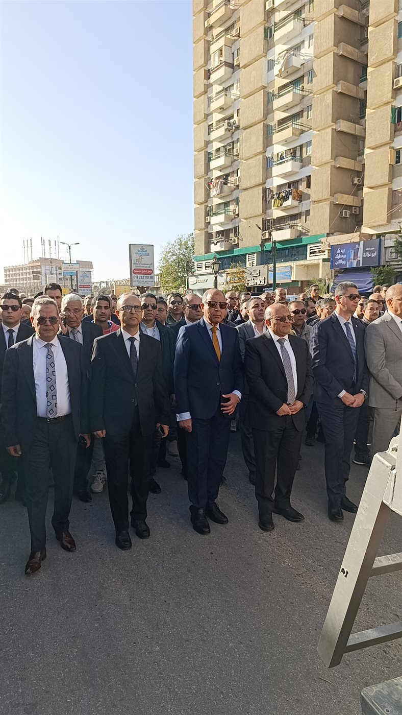 جنازة عسكرية مهيبة للواء مصطفى خليل