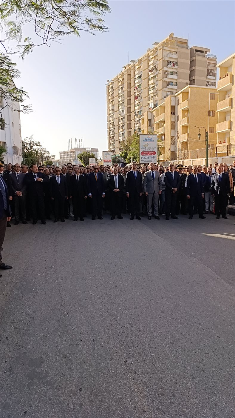 جنازة عسكرية مهيبة للواء مصطفى خليل