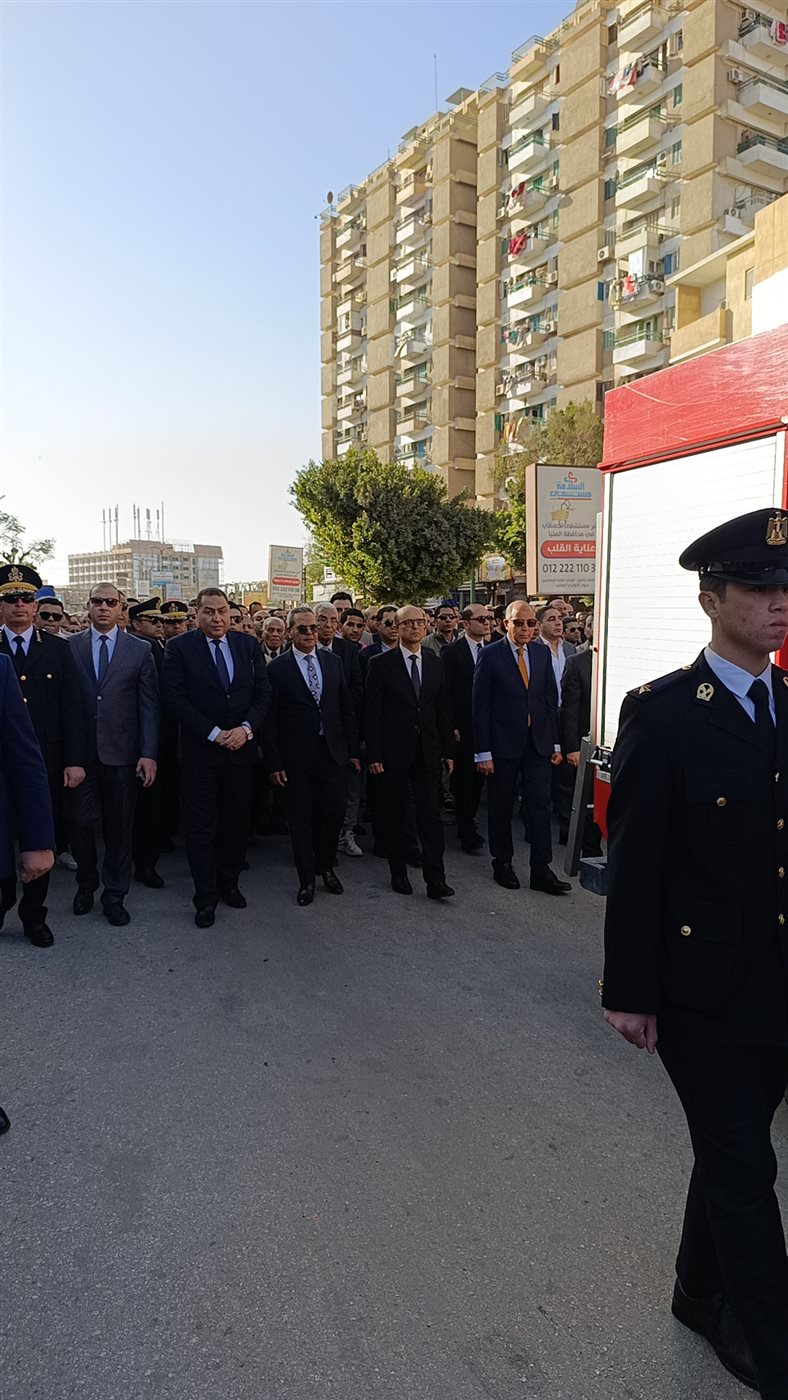 جنازة عسكرية مهيبة للواء مصطفى خليل