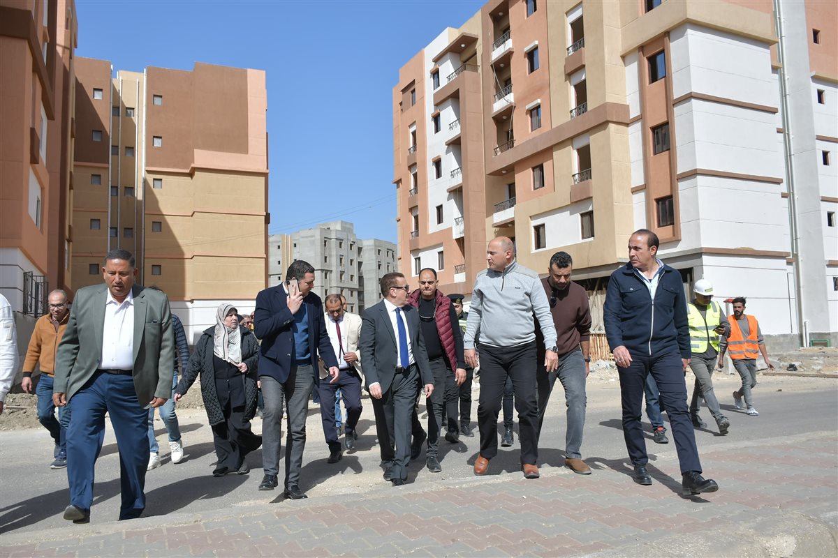 جولة ميدانية لـ محافظ بورسعيد 
