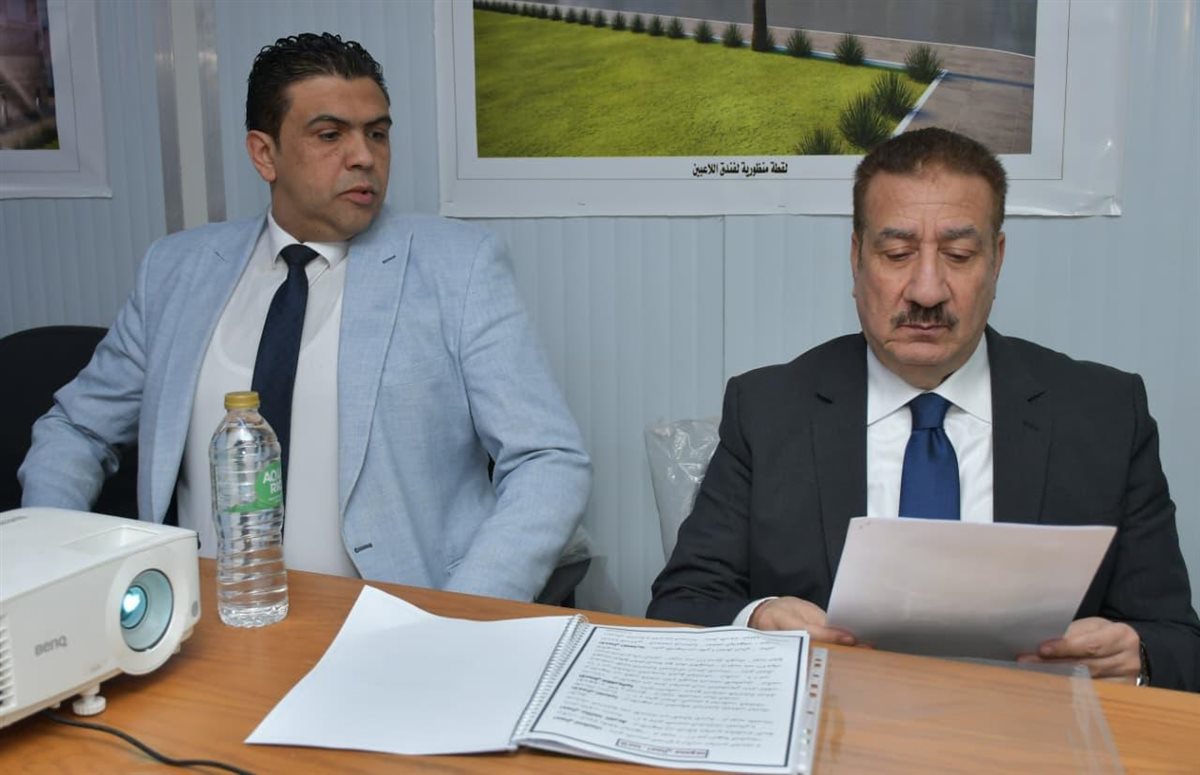 محافظ بورسعيد يتفقد مشروع استاد النادي المصري 