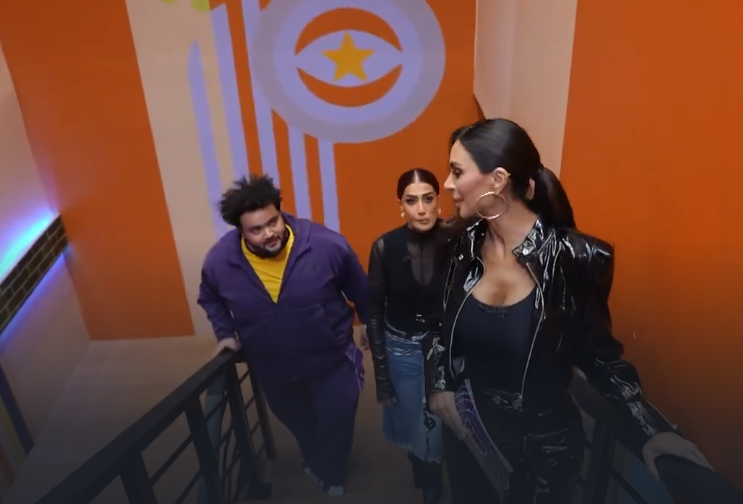 <strong>إصابة غادة عبد الرازق وانفعالها على رامز جلال في رامز ليفل الوحش</strong>