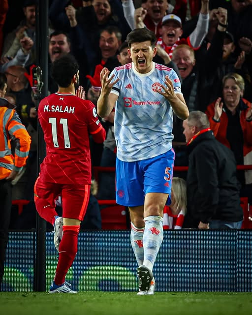 <strong>محمد صلاح من مباراة ليفربول ومانشستر يونايتد في 2022</strong>