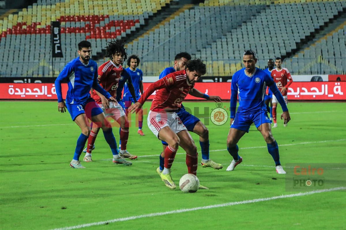 مباراة الأهلي وسموحة في الجولة 19 لمسابقة الدوري الممتاز