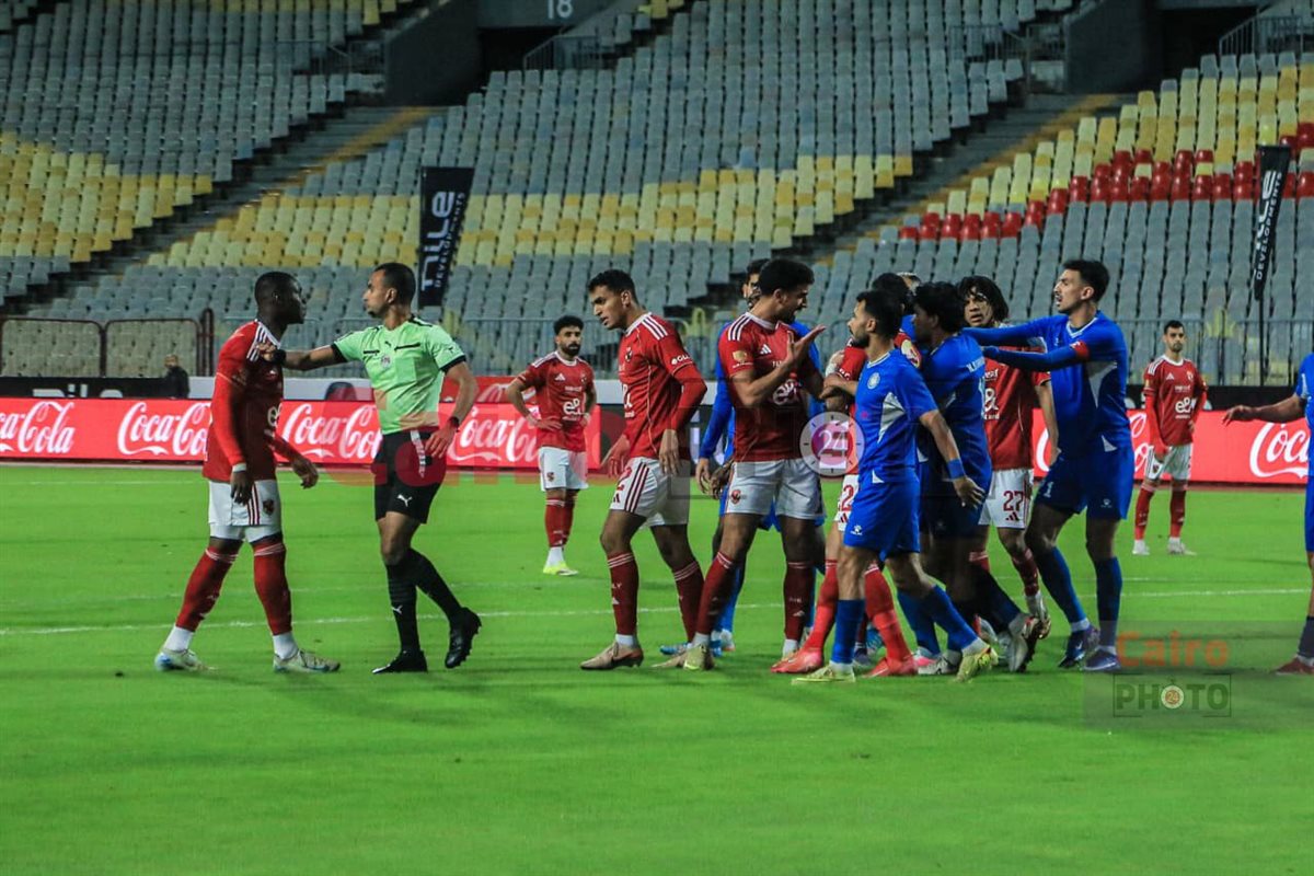 مباراة الأهلي وسموحة في الجولة 19 لمسابقة الدوري الممتاز