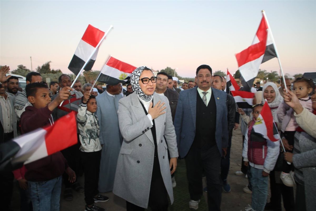 جانب من مشاركة محافظ الوادى الجديد