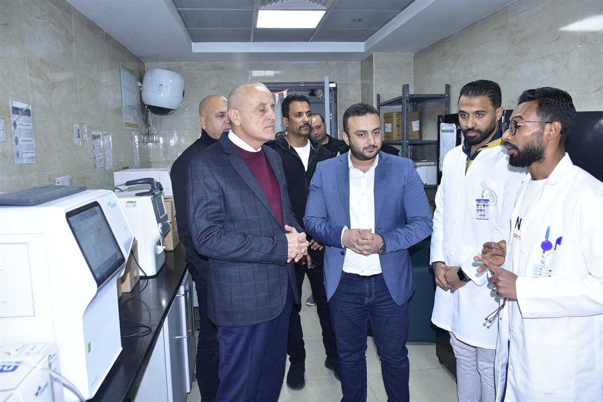 محافظ الأقصر يتفقد مستشفى الكرنك الدولي&nbsp;