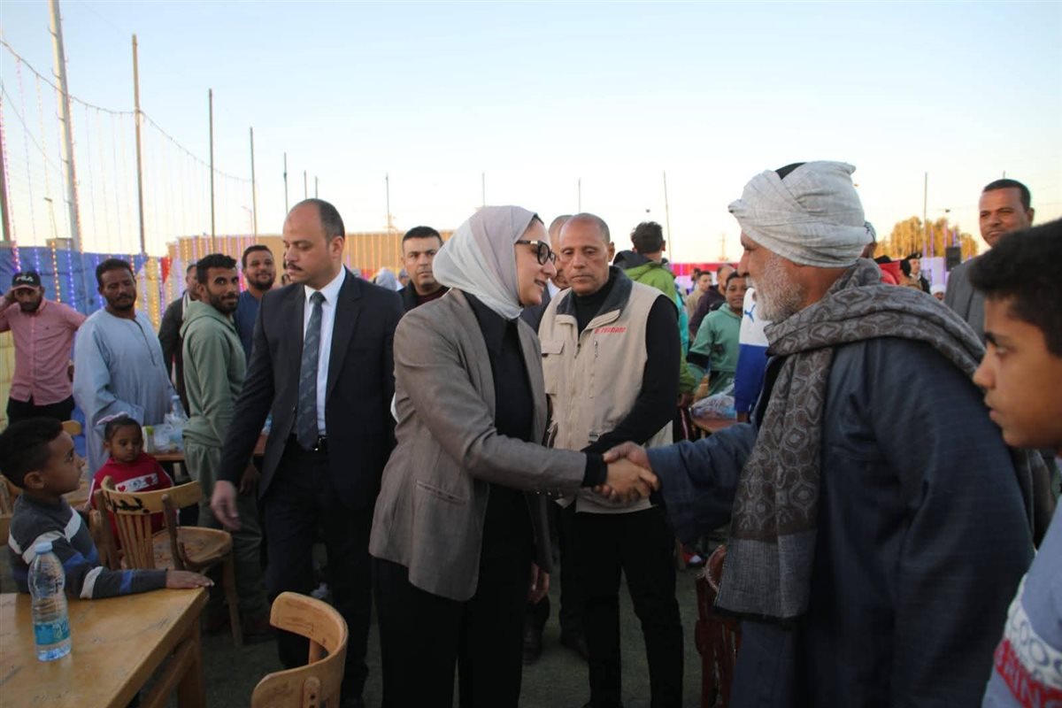 جانب من مشاركة محافظ الوادي الجديد
