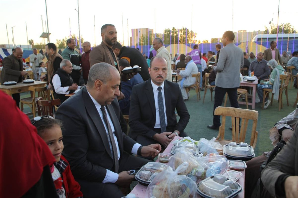 جانب من مشاركة محافظ الوادي الجديد