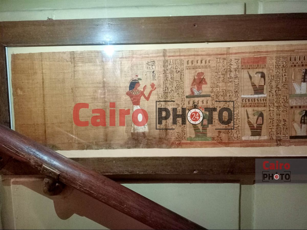 الصور الأولى لبردية الكاتب أوسر حات مس&nbsp;