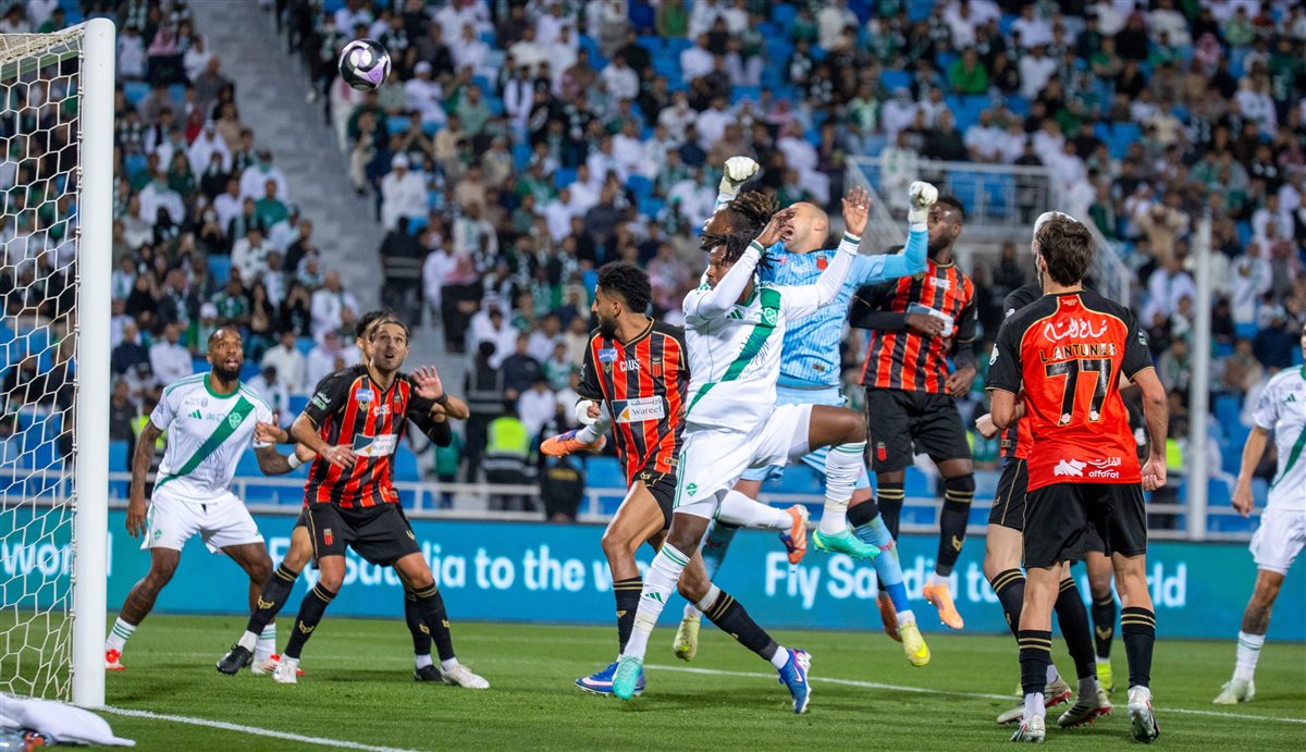 <strong>مباراة الأهلي والرياض في الجولة 24 لمسابقة الدوري السعودي للمحترفين 2025 - 2026</strong>