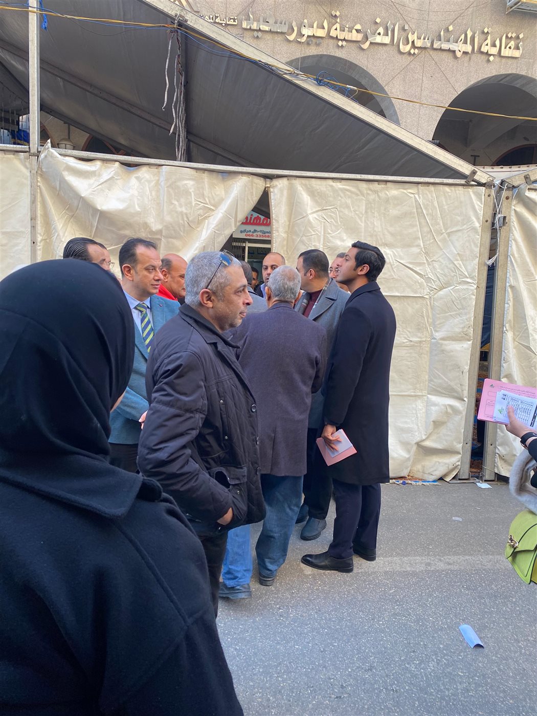 انتخابات نقابة المهندسين ببورسعيد 