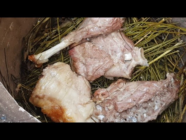 طريقة عمل الحنيذ في التنور
