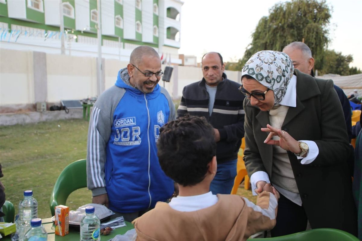 جانب من مشاركة محافظ الوادي الجديد