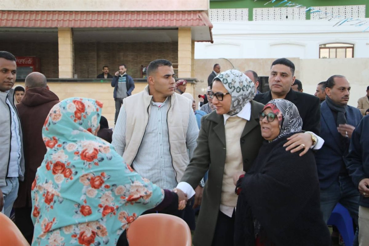 جانب من مشاركة محافظ الوادي الجديد