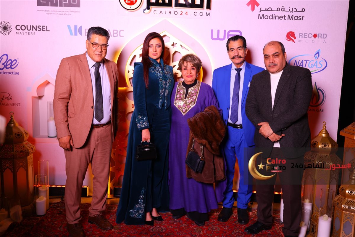 نجوم الإعلام يشاركون في سحور القاهرة 24