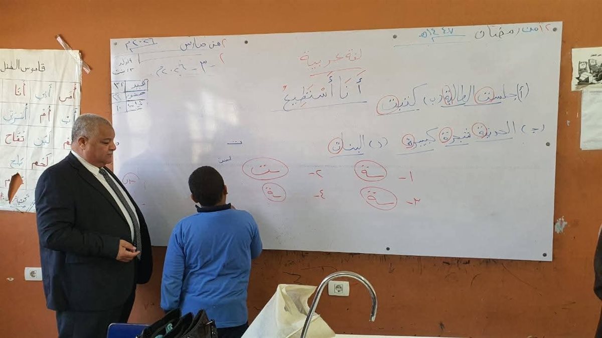 جولة وكيل وزارة التربية والتعليم بالأقصر&nbsp;