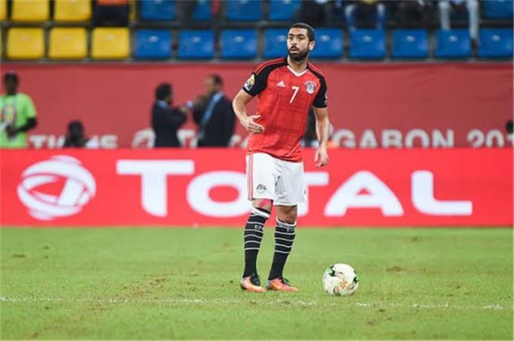 أحمد فتحي مع منتخب مصر&nbsp;