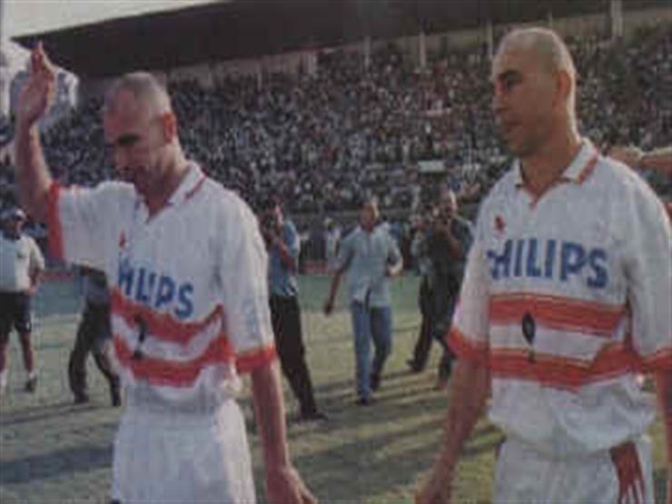 حسام حسن لاعب الزمالك السابق
