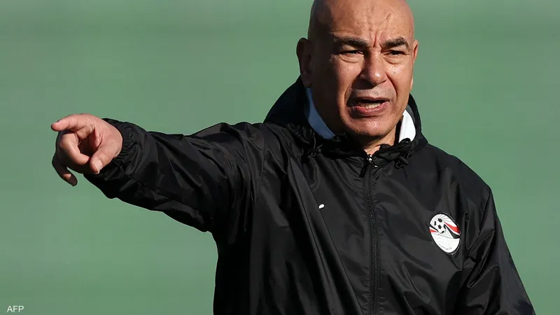 حسام حسن المدير الفني لمنتخب مصر&nbsp;