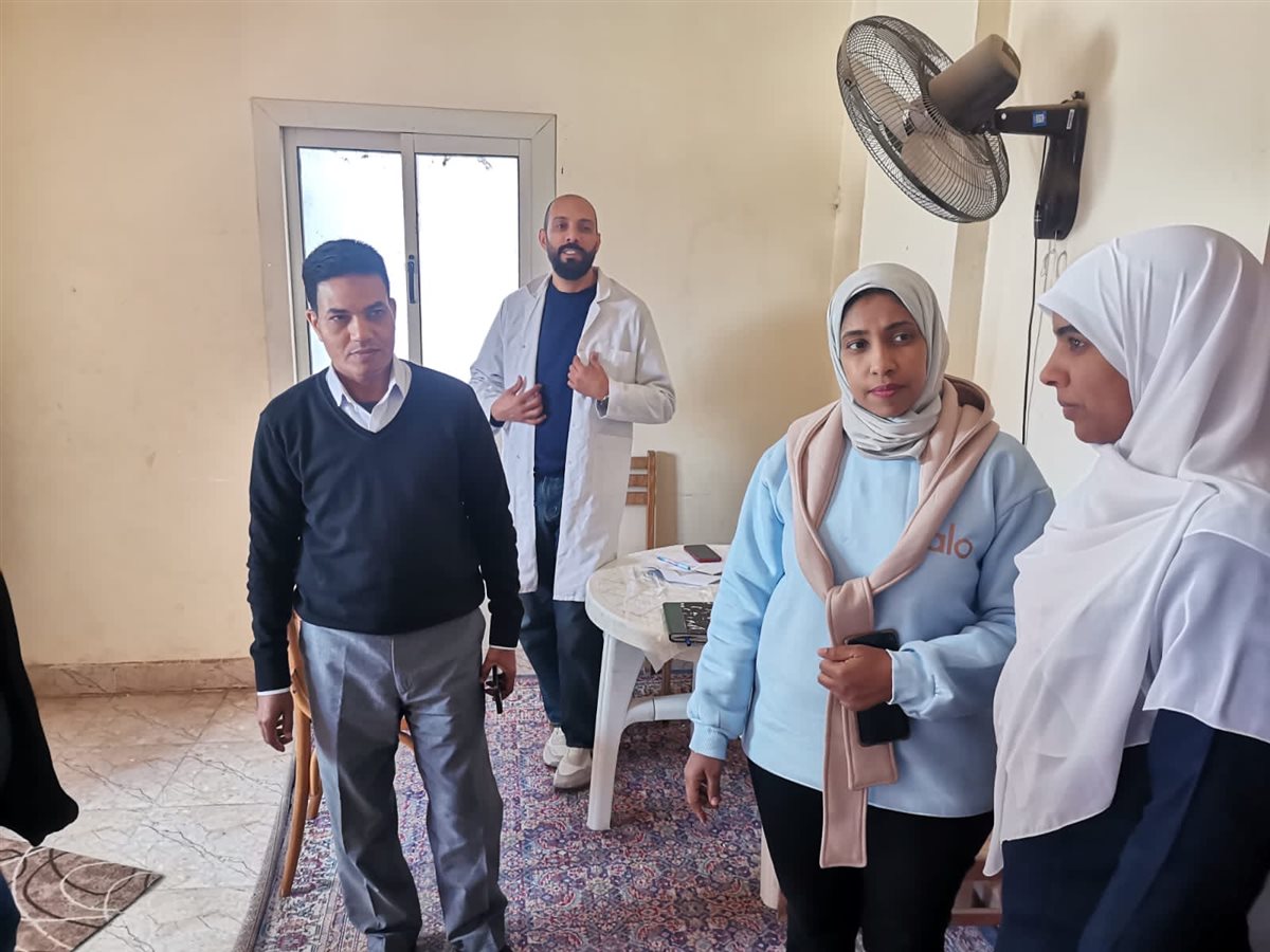 قافلة طبية بمركز شباب الزهراء بالطود