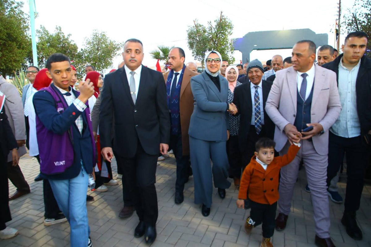 جانب من مشاركة محافظ الوادى الجديد