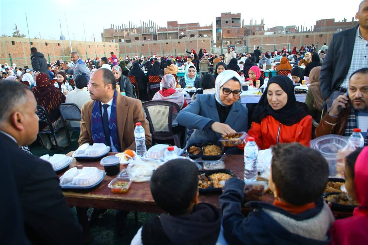 جانب من مشاركة محافظ الوادى الجديد