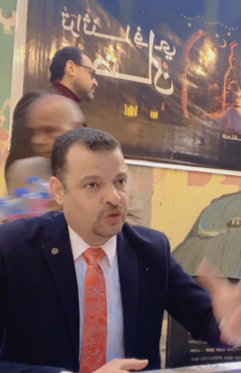 دكتور احمد محي حمزة عميد كلية الفنون الجميلة بالأقصر&nbsp;