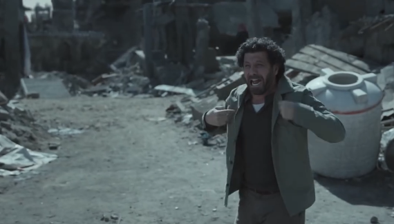 مشهد مؤثر لـ إياد نصار في مسلسل صحاب الأرض
