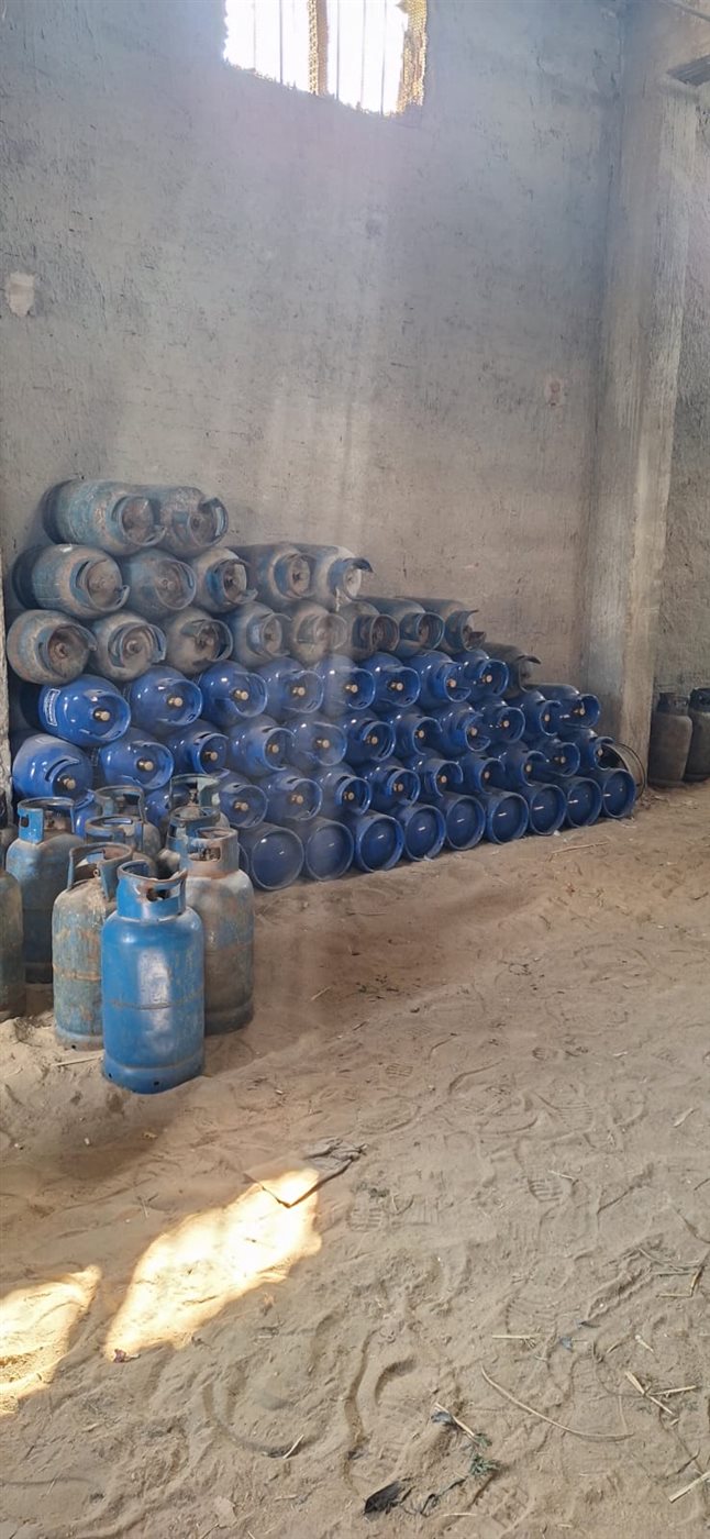 ضبط 750 أسطوانة بوتاجاز قبل بيعها في السوق السوداء بالمحلة